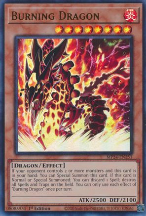Image of Burning Dragon [MP24-EN251] Ultra Rare
