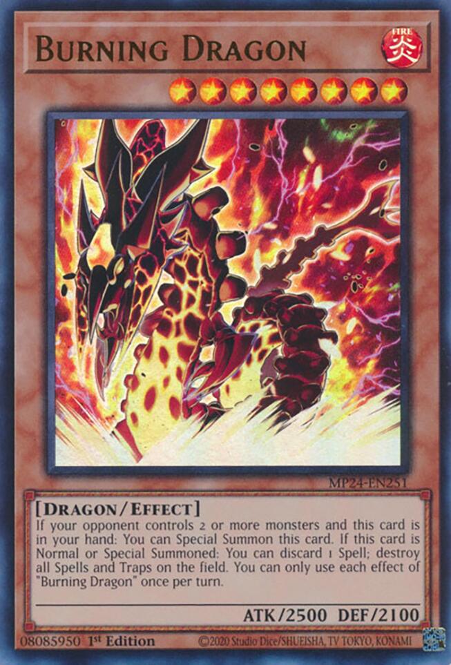 Image of Burning Dragon [MP24-EN251] Ultra Rare