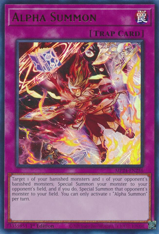 Image of Alpha Summon [MP24-EN256] Ultra Rare