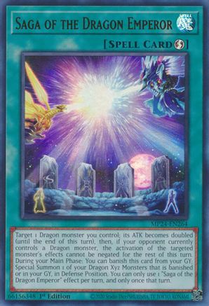 Image of Saga of the Dragon Emperor [MP24-EN264] Ultra Rare