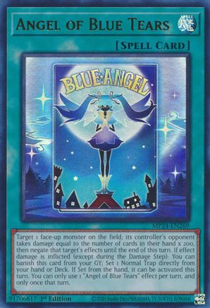 Image of Angel of Blue Tears [MP24-EN269] Ultra Rare