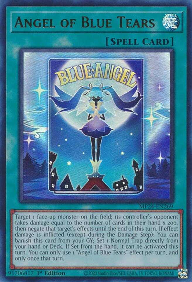 Image of Angel of Blue Tears [MP24-EN269] Ultra Rare