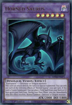 Image of Horned Saurus [MP24-EN271] Ultra Rare