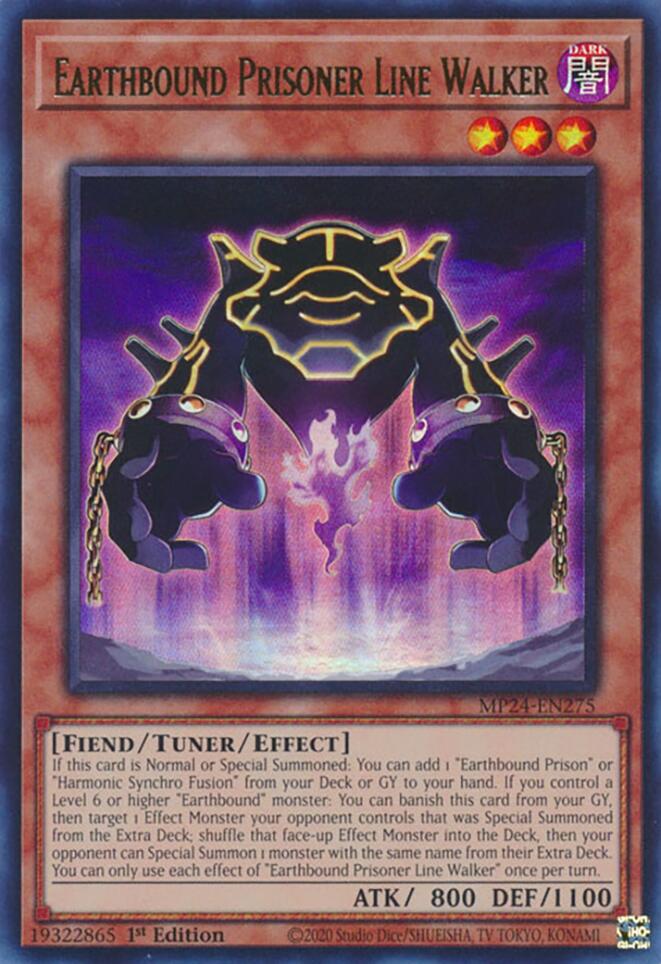 Image of Earthbound Prisoner Line Walker [MP24-EN275] Ultra Rare