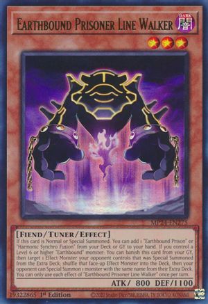 Image of Earthbound Prisoner Line Walker [MP24-EN275] Ultra Rare