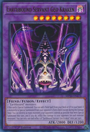 Image of Earthbound Servant Geo Kraken [MP24-EN276] Ultra Rare