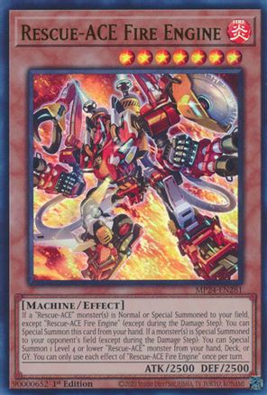 Image of Rescue-ACE Fire Engine [MP24-EN281] Ultra Rare
