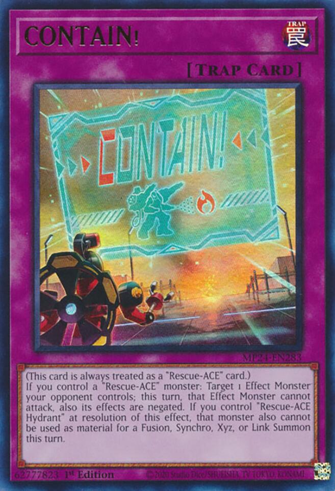 Image of CONTAIN! [MP24-EN283] Ultra Rare