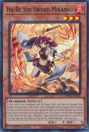 Image of Ha-Re the Sword Mikanko [MP24-EN293] Ultra Rare