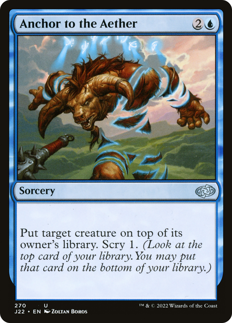 Image of Anchor to the Aether [Jumpstart 2022]