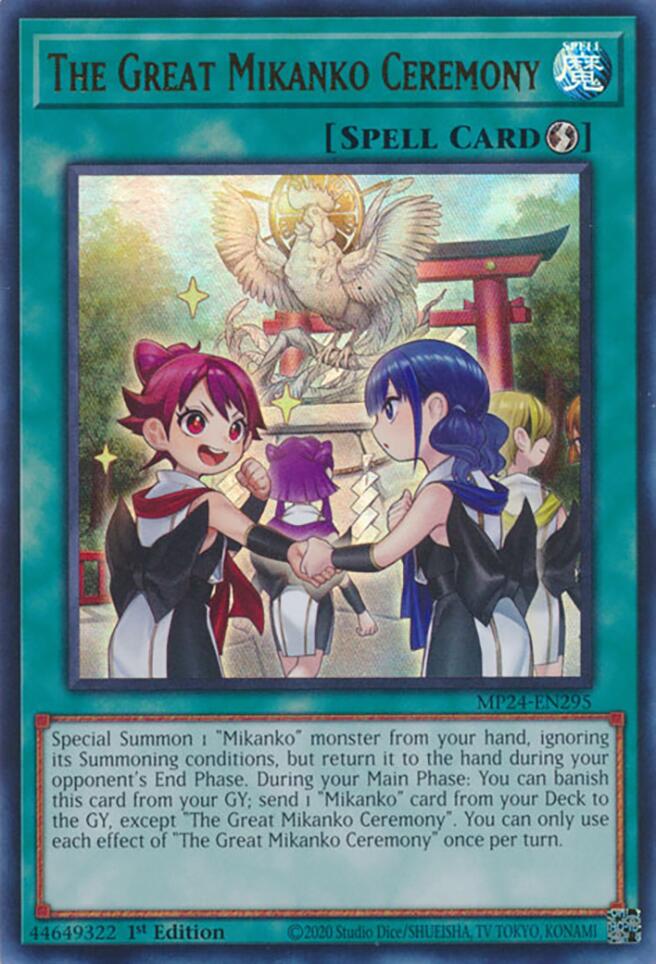 Image of The Great Mikanko Ceremony [MP24-EN295] Ultra Rare