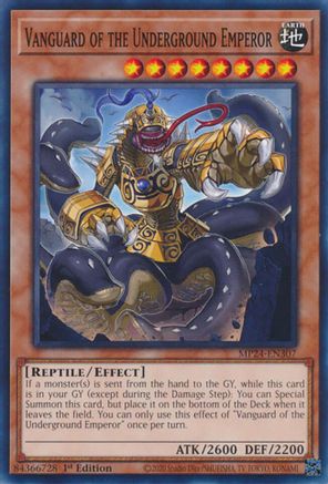Image of Vanguard of the Underground Emperor [MP24-EN307] Common