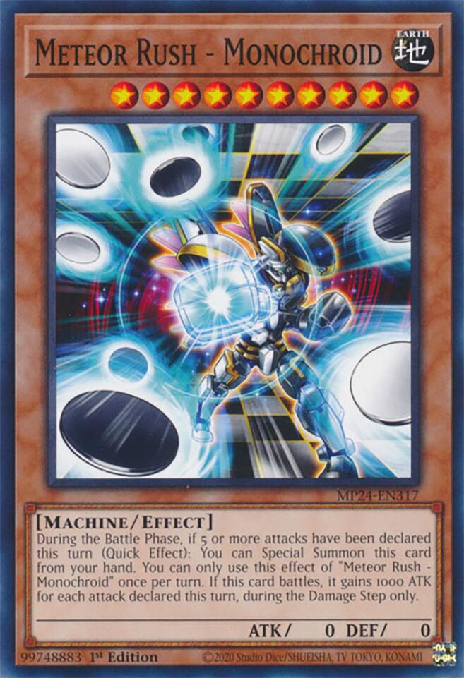 Image of Meteor Rush - Monochroid [MP24-EN317] Common