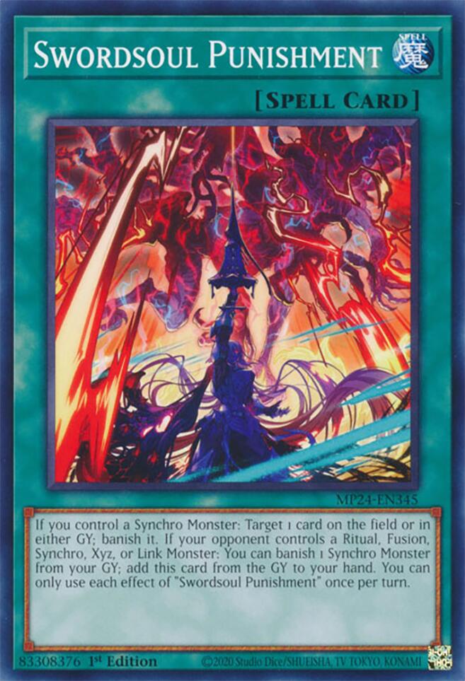 Image of Swordsoul Punishment [MP24-EN345] Common