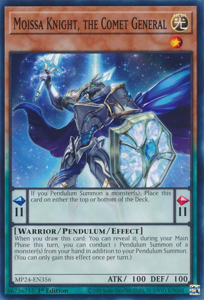 Image of Moissa Knight, the Comet General [MP24-EN356] Common