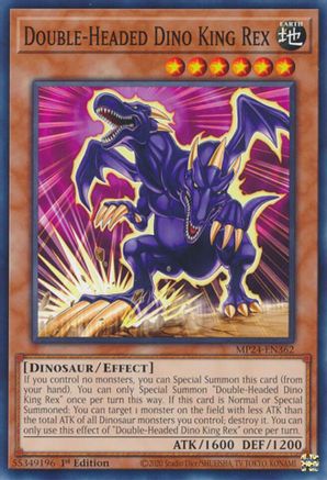 Image of Double-Headed Dino King Rex [MP24-EN362] Common