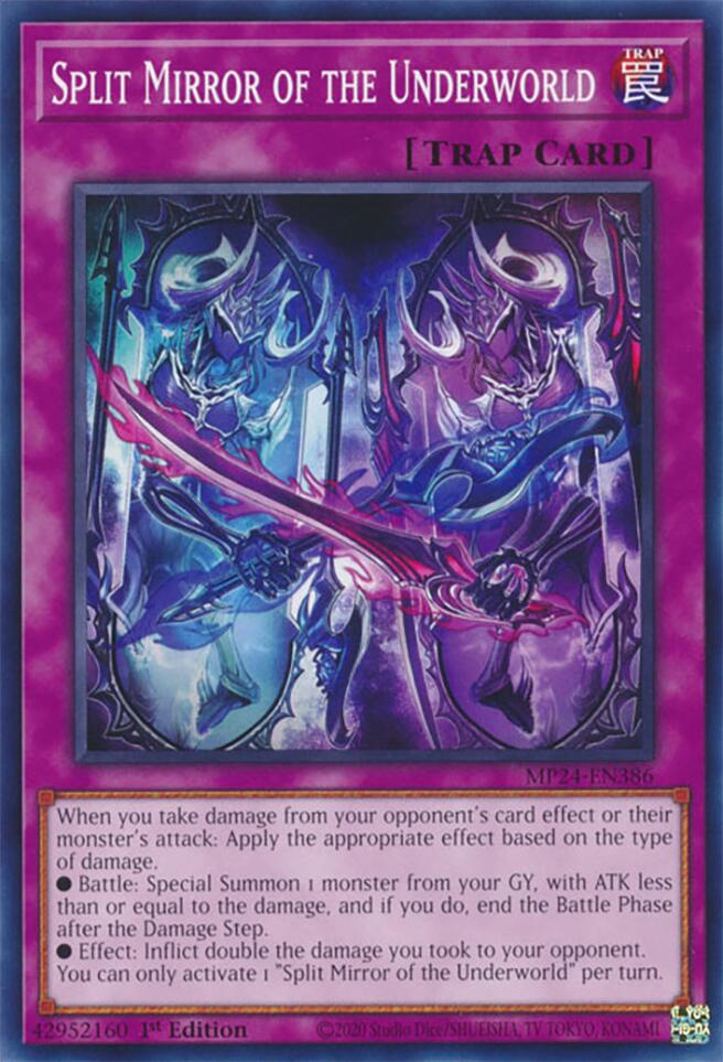Image of Split Mirror of the Underworld [MP24-EN386] Common