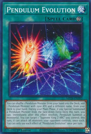 Image of Pendulum Evolution (card) [MP24-EN392] Common