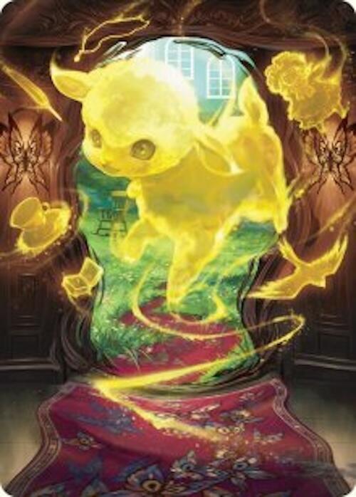 Image of Enduring Innocence Art Card [Duskmourn: House of Horror Art Series]