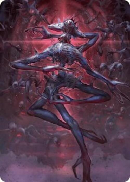 Image of Overlord of the Balemurk Art Card [Duskmourn: House of Horror Art Series]