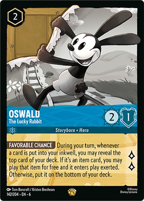 Image of Oswald - The Lucky Rabbit (142/204) [Azurite Sea]