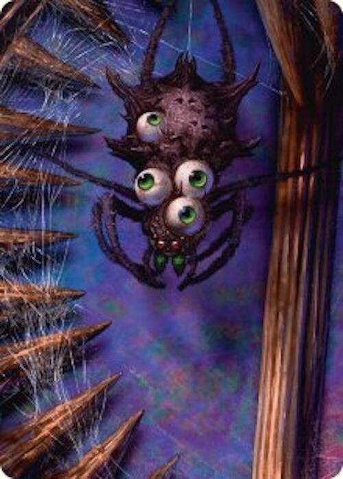 Image of Spider Art Card [Duskmourn: House of Horror Art Series]