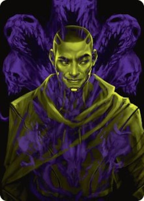 Image of Kaito, Bane of Nightmares Art Card [Duskmourn: House of Horror Art Series]