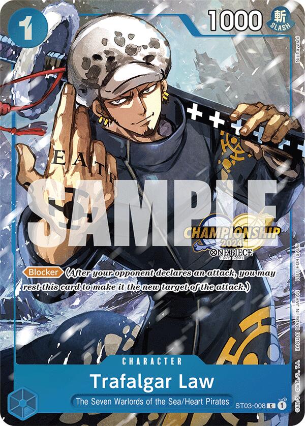 Image of Trafalgar Law (ST03-008) (CS 2024 Event Pack) [One Piece Promotion Cards]