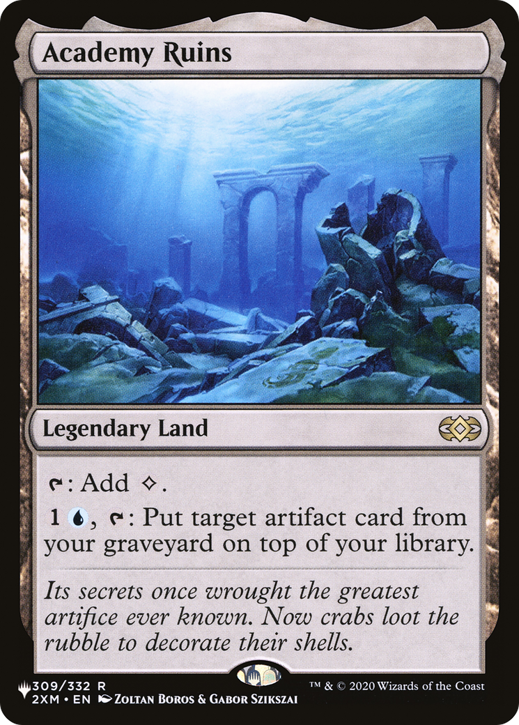 Image of Academy Ruins [Secret Lair: Heads I Win, Tails You Lose]