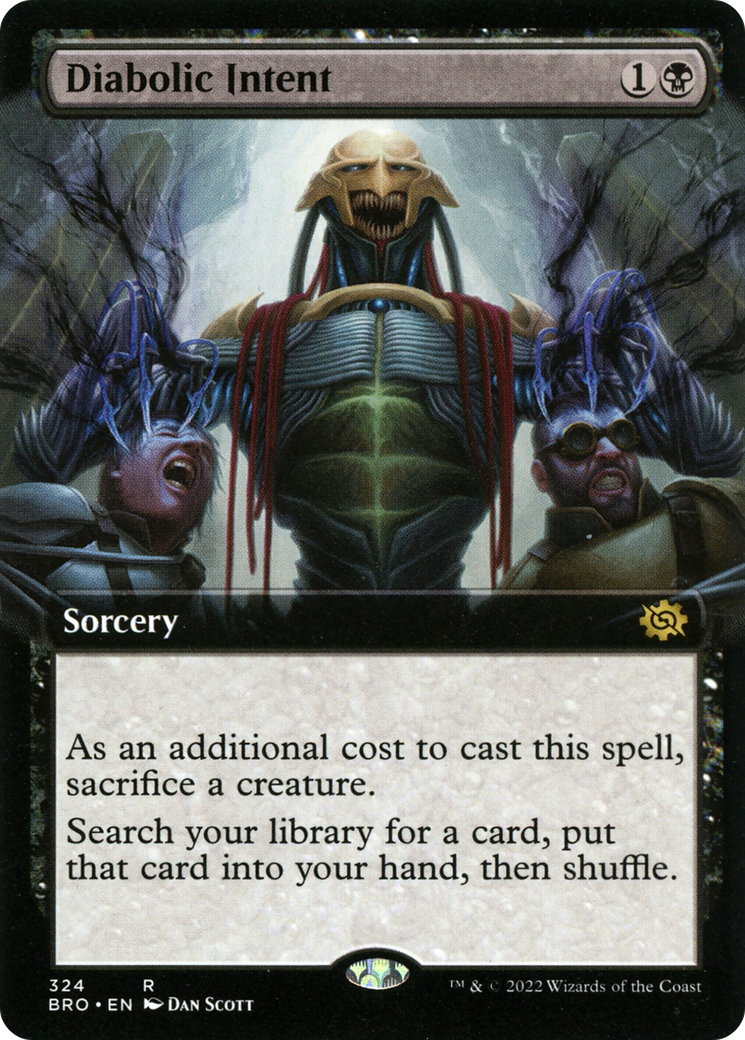 Image of Diabolic Intent (Extended Art) [The Brothers' War]