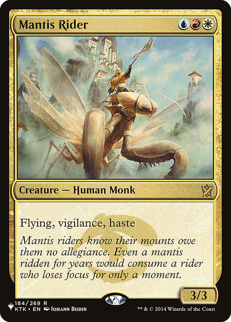 Image of Mantis Rider [The List]