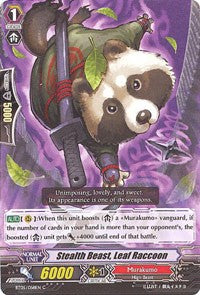 Image of Stealth Beast, Leaf Raccoon (BT05/058EN) [Awakening of Twin Blades]