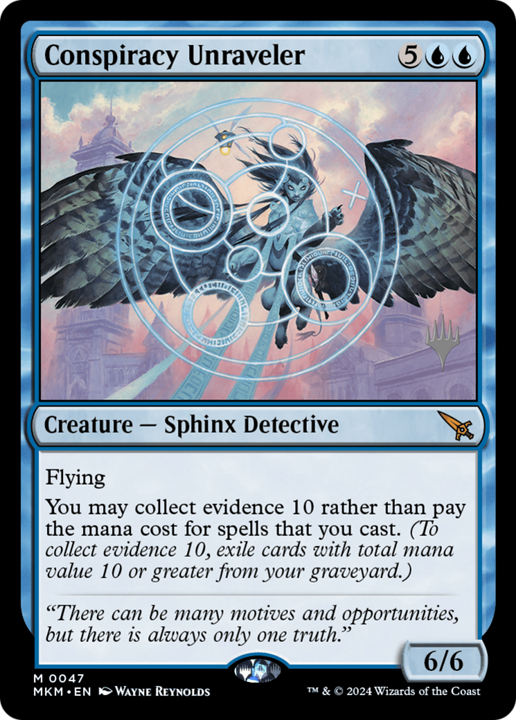 Image of Conspiracy Unraveler (Promo Pack) [Murders at Karlov Manor Promos]