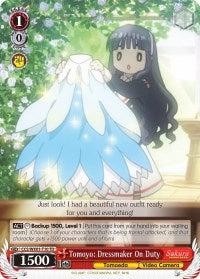 Image of Tomoyo: Dressmaker On Duty (CCS/WX01-T10 TD) [Cardcaptor Sakura: Clear Card]