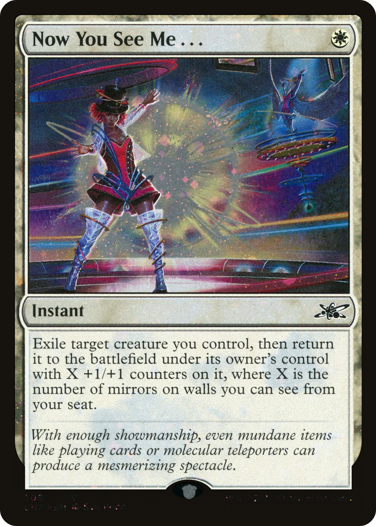 Image of Now You See Me . . . (Galaxy Foil) [Unfinity]