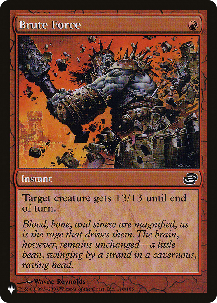 Image of Brute Force [The List]
