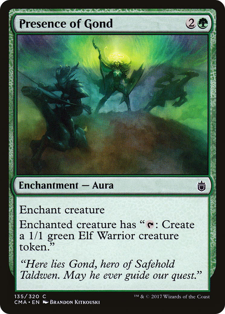 Image of Presence of Gond [Commander Anthology]