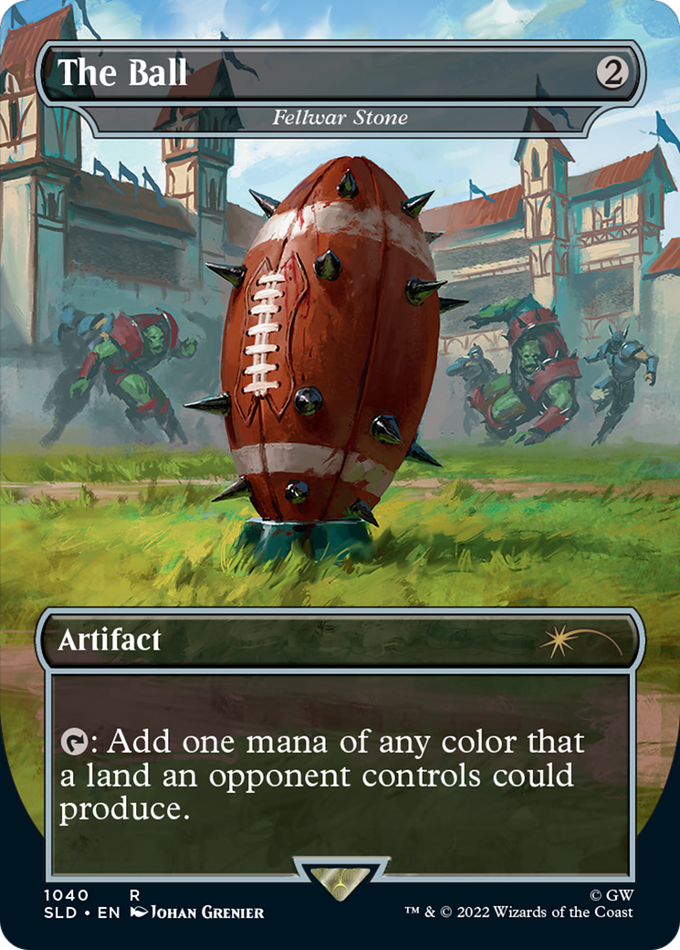 Image of The Ball - Fellwar Stone (Borderless) [Secret Lair Drop Series]