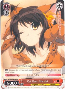 Image of Cat Ears, Haruhi (SY/W08-TE05 TD) [The Melancholy of Haruhi Suzumiya]