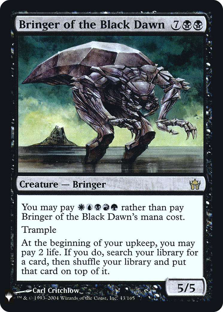 Image of Bringer of the Black Dawn [Mystery Booster]
