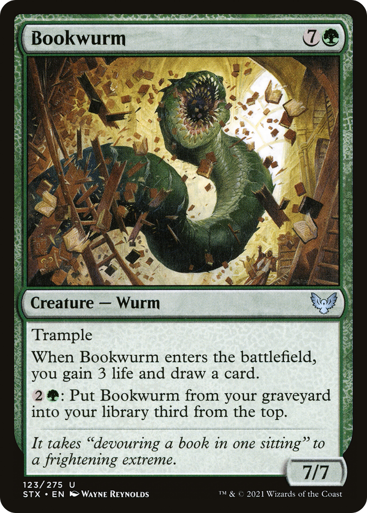 Image of Bookwurm [Strixhaven: School of Mages]