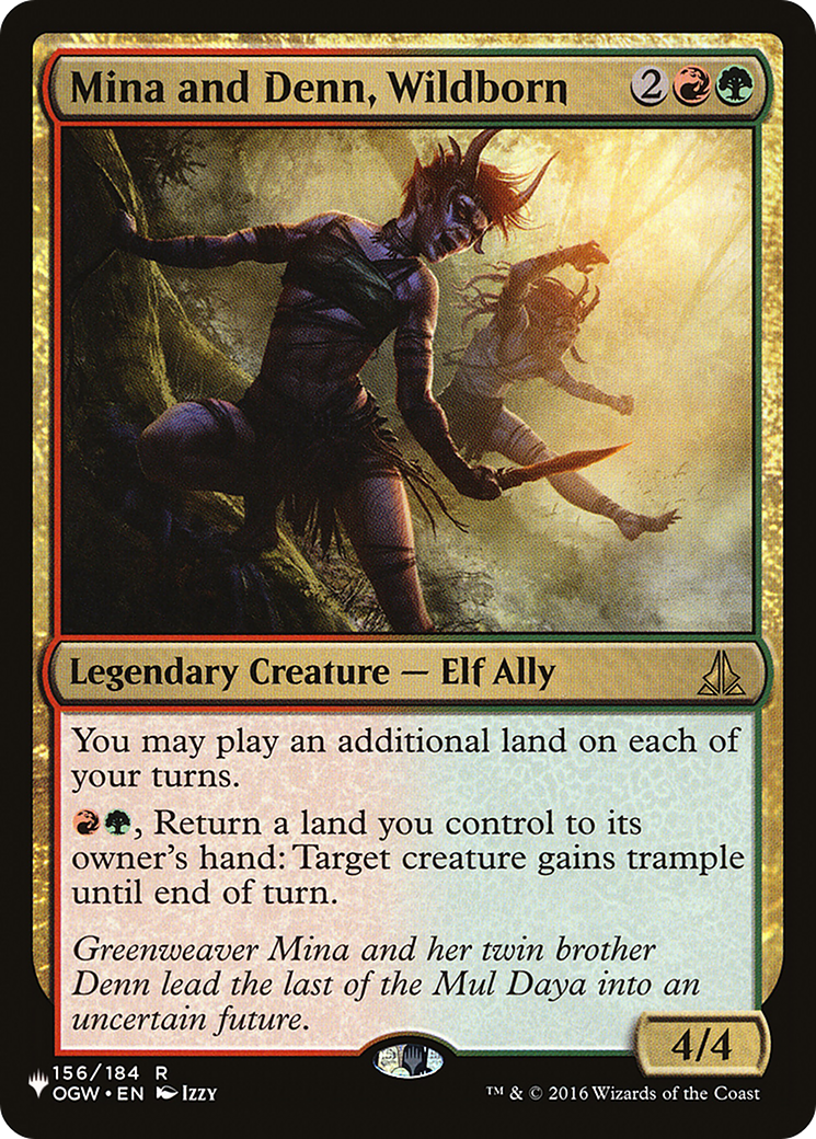 Image of Mina and Denn, Wildborn [The List]