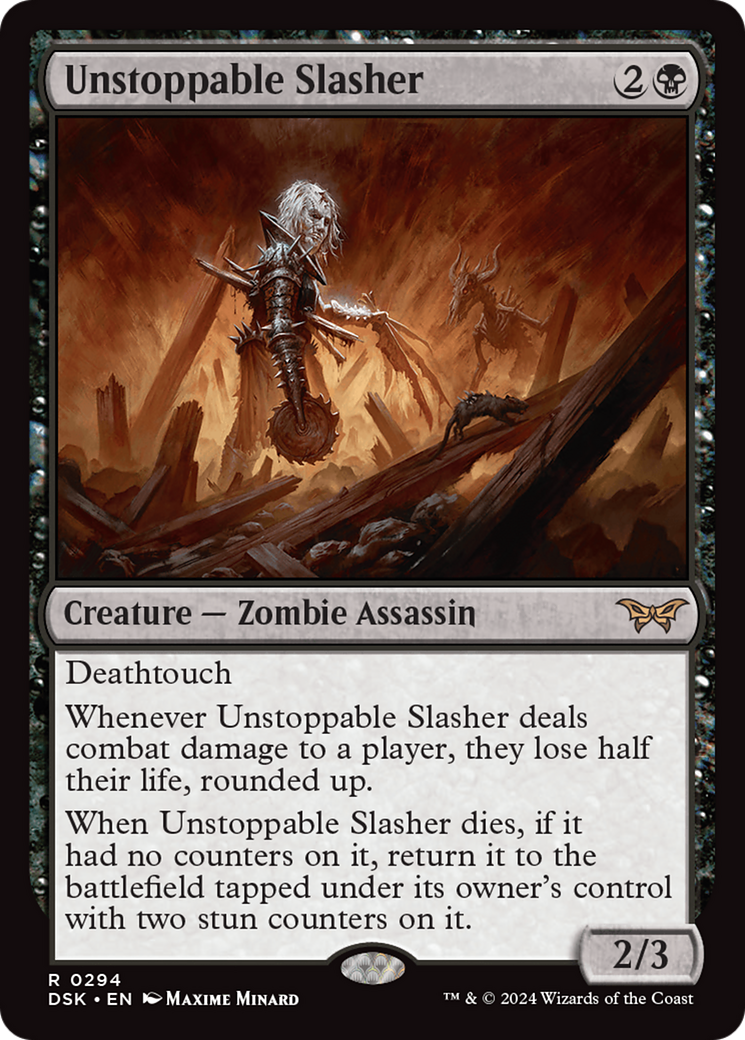Image of Unstoppable Slasher (0294) [Duskmourn: House of Horror]