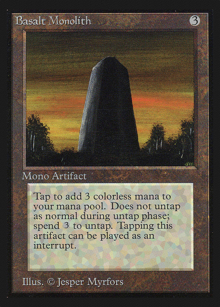 Image of Basalt Monolith [International Collectors' Edition]