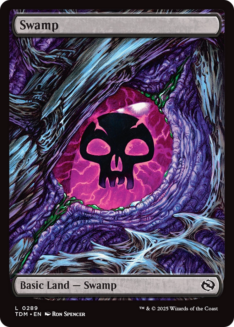 Image of Swamp (0289) [Tarkir: Dragonstorm]
