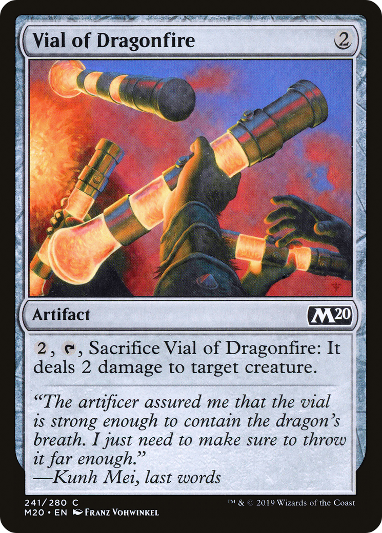 Image of Vial of Dragonfire [Core Set 2020]