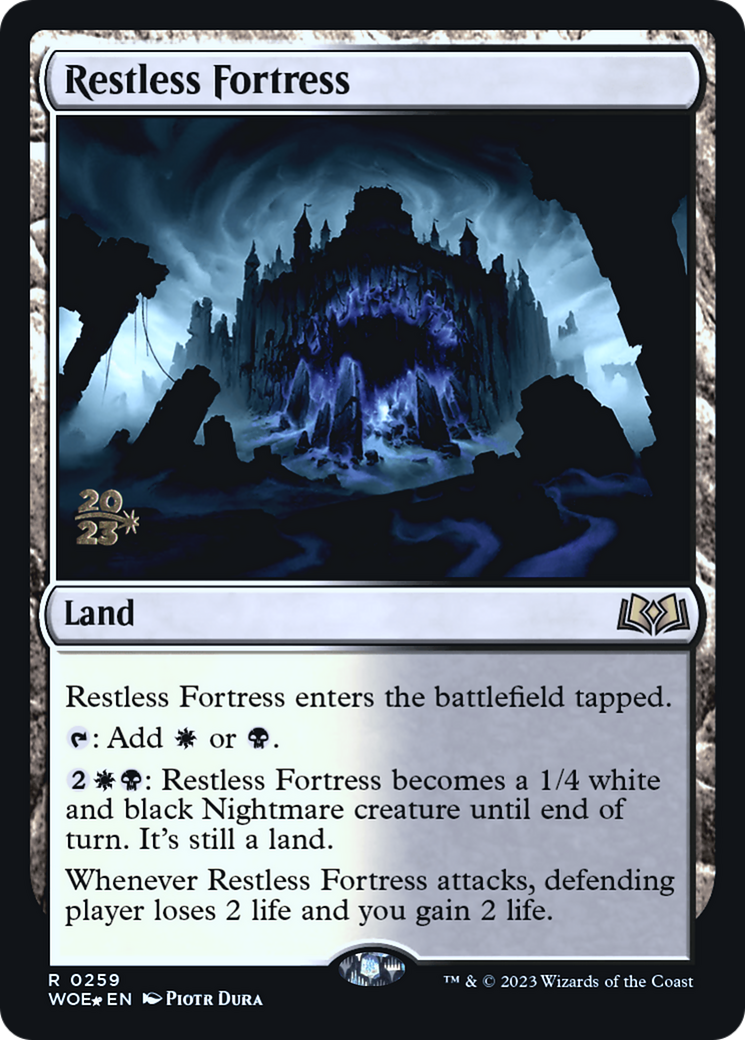 Image of Restless Fortress [Wilds of Eldraine Prerelease Promos]