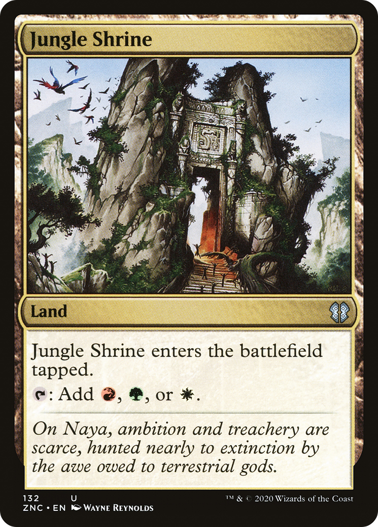 Image of Jungle Shrine [Zendikar Rising Commander]