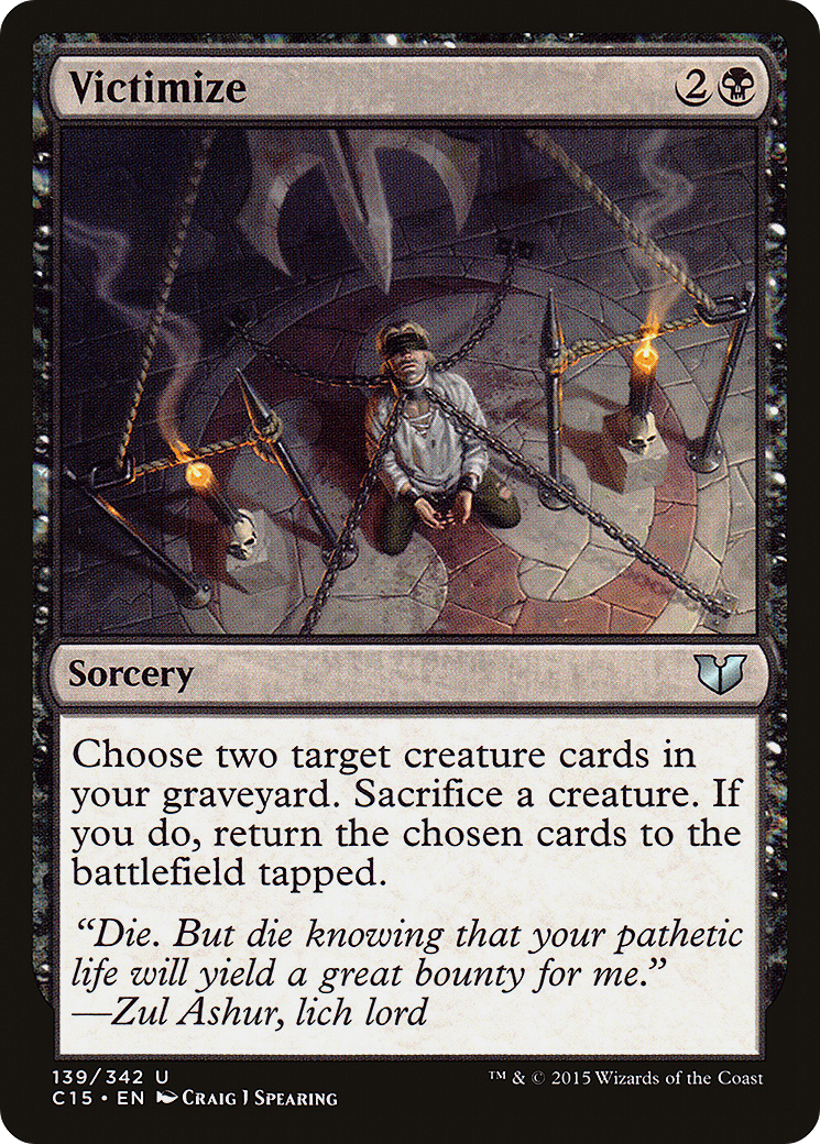 Image of Victimize [Commander 2015]