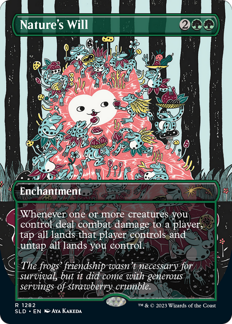 Image of Nature's Will (Borderless) [Secret Lair Drop Series]